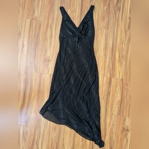 Vintage 90's Rampage Black Dress with Sparkles size S